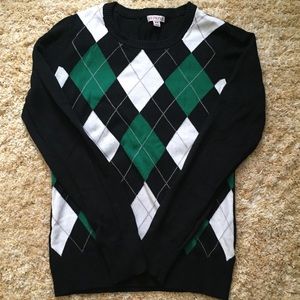 Merona Argyle Sweater